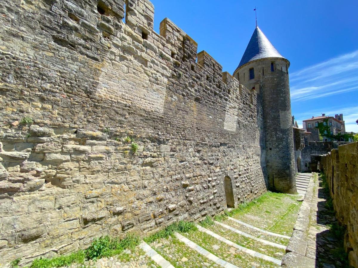 Tout Confort ! Calme, Climatisation, Vue Degagee, Ville ,Parking Gratuit, Ascenseur, Wifi Каркассон Экстерьер фото